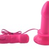 Розовая вибровтулка средних размеров POPO Pleasure - 13 см.