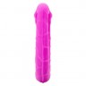 Розовый двусторонний фаллоимитатор Silicone Double Dong AC/DC - 30,5 см.