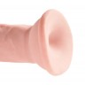 Телесный фаллоимитатор на присоске 6" Triple Density Cock - 18,4 см.
