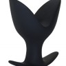 Средний силиконовый анальный эспандер Medium Petals Anal Extender - 10,5 см.