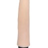 Вибромассажёр HUMAN STYLE 7,3" с бугорком - 18,5 см.