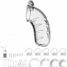 Прозрачный мужской пояс верности Model 04 Chastity 4.5" Cock Cage
