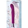 Лиловый стимулятор точки G с вибрацией JOS KIKI - 21,5 см.