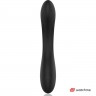 Черный вибратор с пультом-часами Anne s Desire Curve G-Spot Vibe Wireless Watchme - 20,5 см.