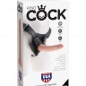 Страпон на виниловых трусиках Strap-on Harness Cock - 17,8 см.