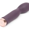 Фиолетовый вибратор So Exquisite Rechargeable G-Spot Vibrator - 16,5 см.