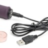 Фиолетовый вибратор So Exquisite Rechargeable G-Spot Vibrator - 16,5 см.