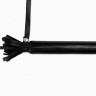 Черный классический стек с петлёй - 63 см.