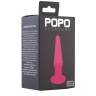 Розовая анальная втулка POPO Pleasure - 12,1 см.