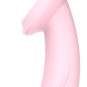 Розовый вибромассажер 2-WAY PLEASER - 21 см.