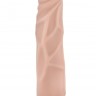 Телесный фаллоимитатор без мошонки с присоской Dr. Skin Realistic Cock Basic 7.5 - 19 см.