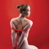 Красная веревка для бандажа Japanese rope