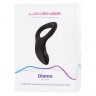 Черное эрекционное кольцо Lovense Diamo
