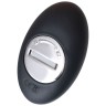 Черный вибростимулятор простаты PPP Enkakuzeccho DEEP ANAL VIBE - 10,2 см.