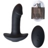 Черный вибростимулятор простаты PPP Enkakuzeccho DEEP ANAL VIBE - 10,2 см.