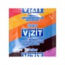 Цветные ароматизированные презервативы VIZIT Color - 3 шт.