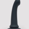 Черный фаллоимитатор Feel It Baby Silicone G-Spot Dildo - 17,8 см.