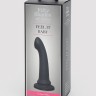 Черный фаллоимитатор Feel It Baby Silicone G-Spot Dildo - 17,8 см.