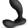 Чёрный перезаряжаемый стимулятор простаты Bruno Black