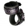 Фиолетово-чёрные наручники BLAZE HANDCUFF PURPLE