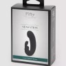 Черный мини-вибратор  кролик  Sensation Rechargeable G-Spot Rabbit Vibrator - 11,4 см.