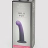 Фиолетовый, меняющий цвет фаллоимитатор Feel It Baby Colour-Changing Silicone G-Spot Dildo - 17,8 см.