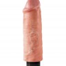 Вибромассажер-реалистик 6" Vibrating Cock - 17,8 см.