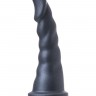 Черная насадка для страпона Axel - 17,5 см.