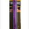 Фиолетовый фаллоимитатор Twin Peaks - 33,5 см.
