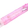Розовый вибратор Glitters Boy - 26,5 см.