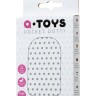 Белый мастурбатор A-Toys Pocket Dotty