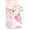 Розовая менструальная чаша Yoba Nature Coupe - размер S