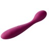 Фиолетовый клиторальный вибратор Keri Violet - 17 см.