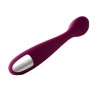 Фиолетовый клиторальный вибратор Keri Violet - 17 см.