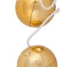 Золотистые вагинальные шарики Lust Kette