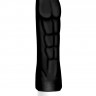 Чёрный вибратор Joystick The Body Comfort - 17 см.