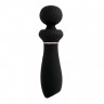 Черный вибратор So Divine Relax Portable Massage Wand - 24 см.