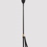 Черный стек Bound to You Faux Leather Riding Crop - 57 см.
