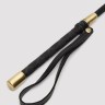 Черный стек Bound to You Faux Leather Riding Crop - 57 см.