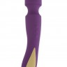 Фиолетовый wand-вибромассажёр Zenith Massager - 23 см.