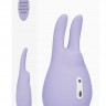 Фиолетовый клиторальный стимулятор Love Bunny - 9,4 см.