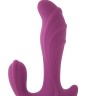 Фиолетовый вибратор с клиторальной стимуляцией N5 RECHARGEABLE DUO VIBRATOR