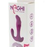 Фиолетовый вибратор с клиторальной стимуляцией N5 RECHARGEABLE DUO VIBRATOR