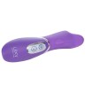 Фиолетовый вибратор Diana - 13,5 см.