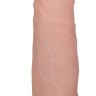 Фаллоимитатор HUMAN STYLE 6,5" с мошонкой - 16 см.