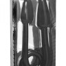 Черный двусторонний анальный стимулятор Ravens Tail 2X Dual Ended Anal Plug
