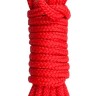 Красная веревка для связывания Nylon Rope - 5 м.