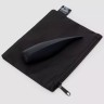 Черная вибропуля Sensation Rechargeable Flickering Tongue Vibrator