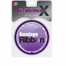 Фиолетовая лента для связывания BONDX BONDAGE RIBBON - 18 м.