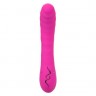 Розовый вибромассажер Insatiable G Inflatable G-Wand с функцией расширения - 21,5 см.
